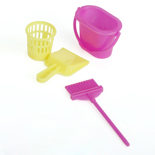 Buy 10 Sets Barbie Dollhouse Cleaning Supplies Online @ ₹440 from ShopClues