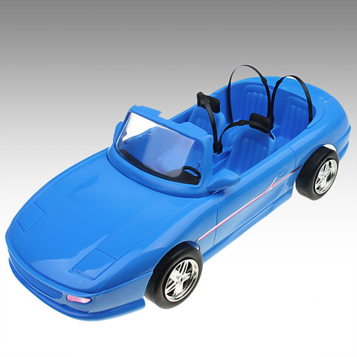 Buy 4-seats Blue Convertible Car Cabriolet Toy For Barbie Doll Online @ ₹3950 from ShopClues