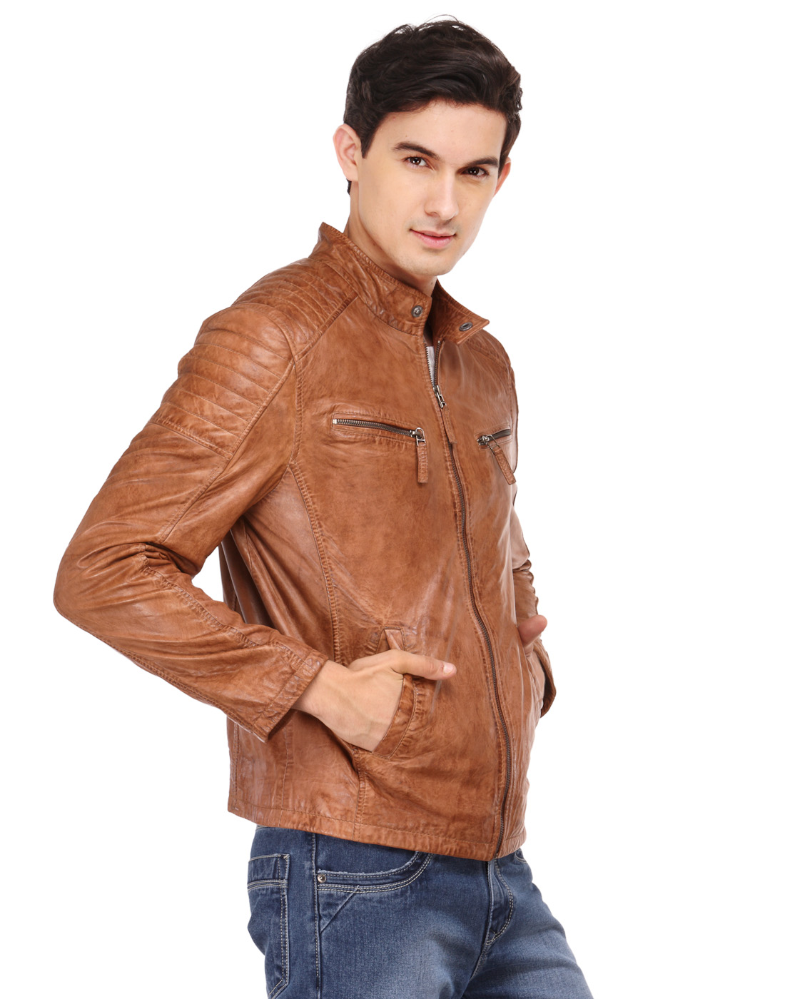 Buy Teakwood leather Jackets Online @ ₹14899 from ShopClues