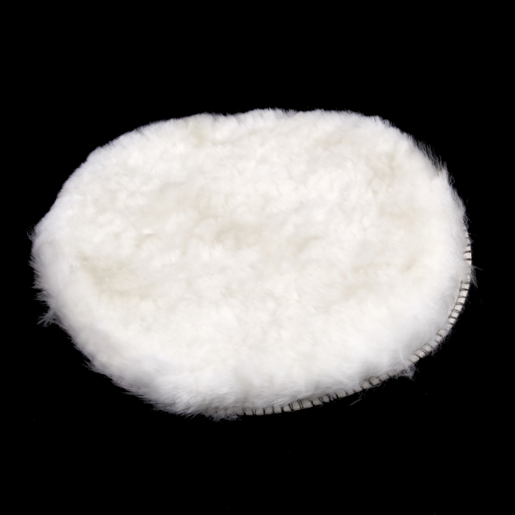 Buy 7 Inch Wool Polishing Polishers Clean Buffing Pad For Car