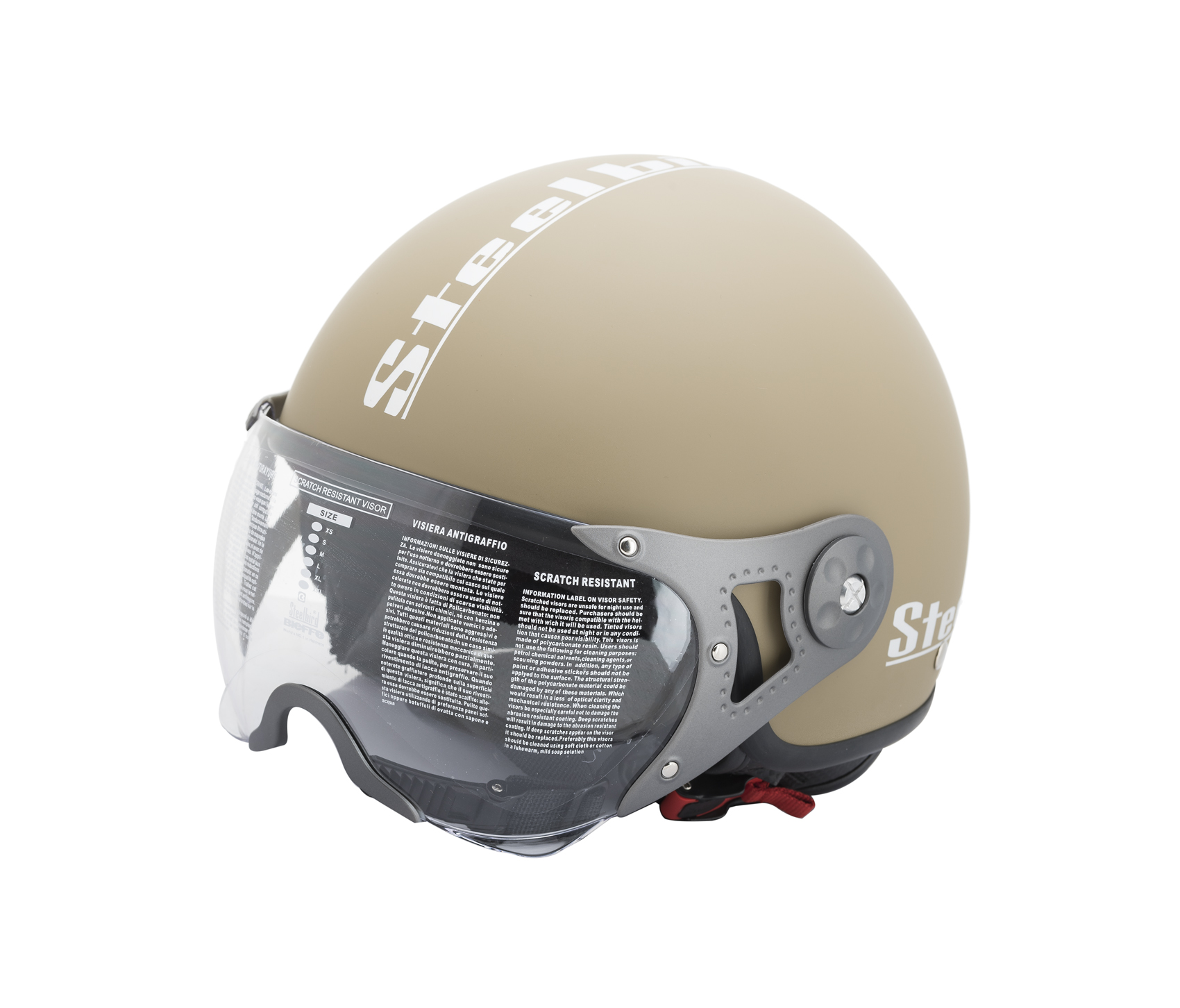 Buy Steelbird SB-27 Strom Desert Helmet Online @ ₹1549 from ShopClues