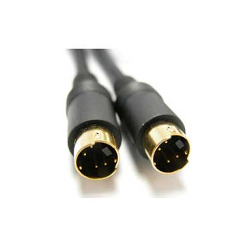 Câble S-Vidéo 4 Broches Vers TV 15 Mètres - GG-CabD GC01220 - Neuf Sous Boîte