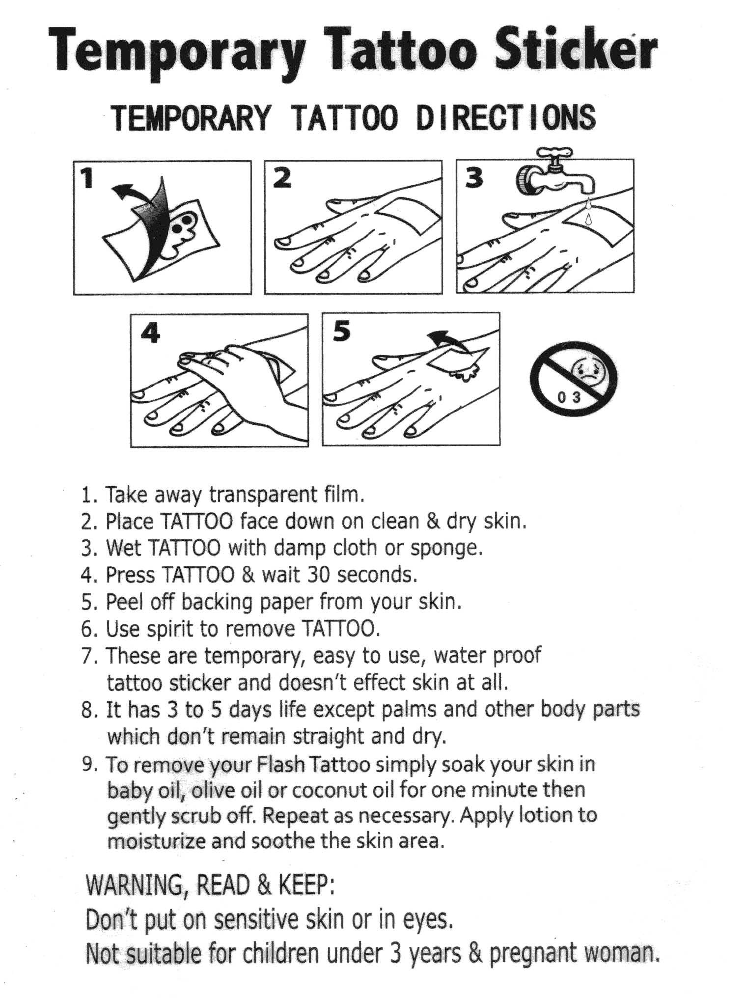 Buy Temporary Tattoo Online ₹199 from ShopClues