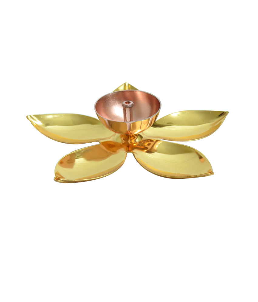 Buy Kriti creations akhand lotus diya Online @ ₹799 from ShopClues