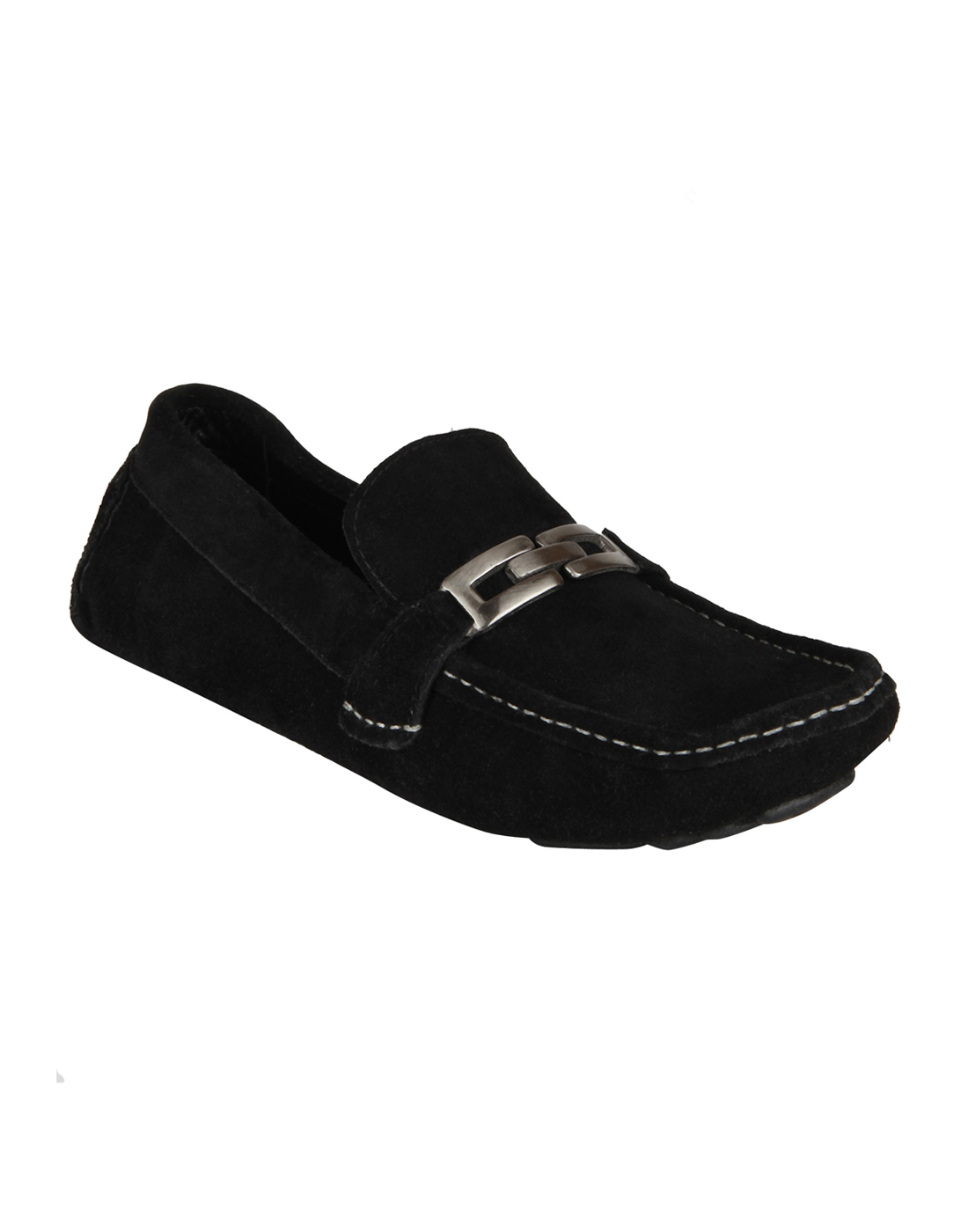 Buy ESTD .1977 Men Casual Black Leather Shoe Online ₹656 from ShopClues