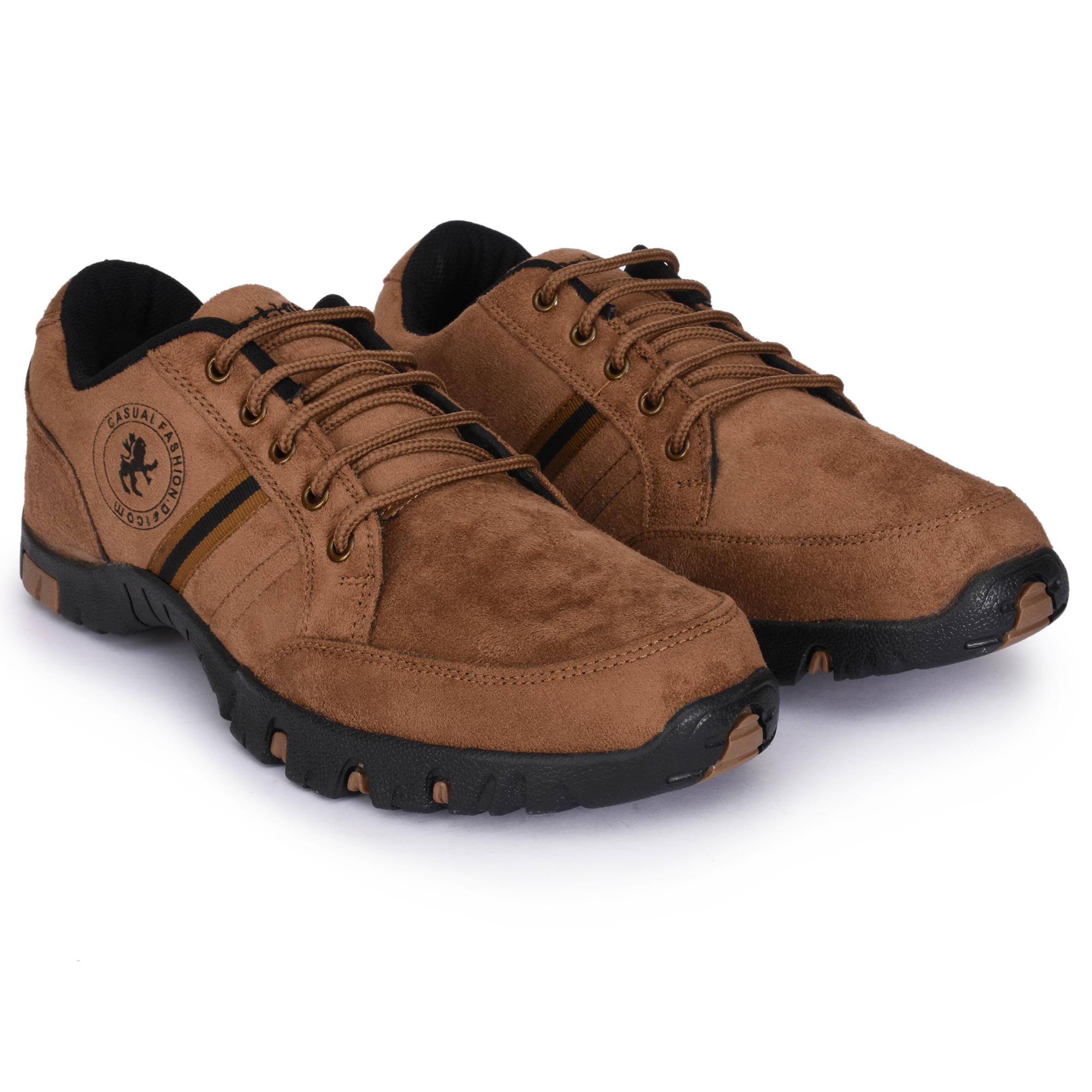 action brown casual shoes