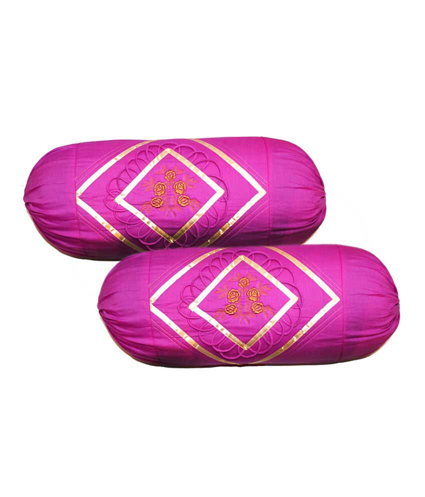 Buy cotton bolsters covers set of 2 Online ₹399 from ShopClues