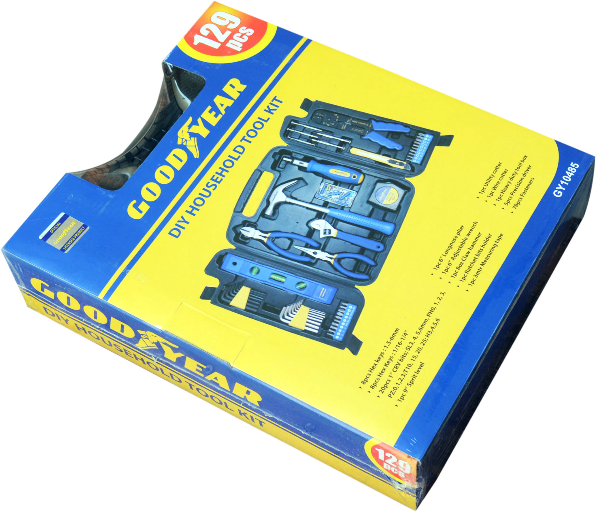 Buy Goodyear Tool Kit 129 Pieces Online ₹1799 from ShopClues