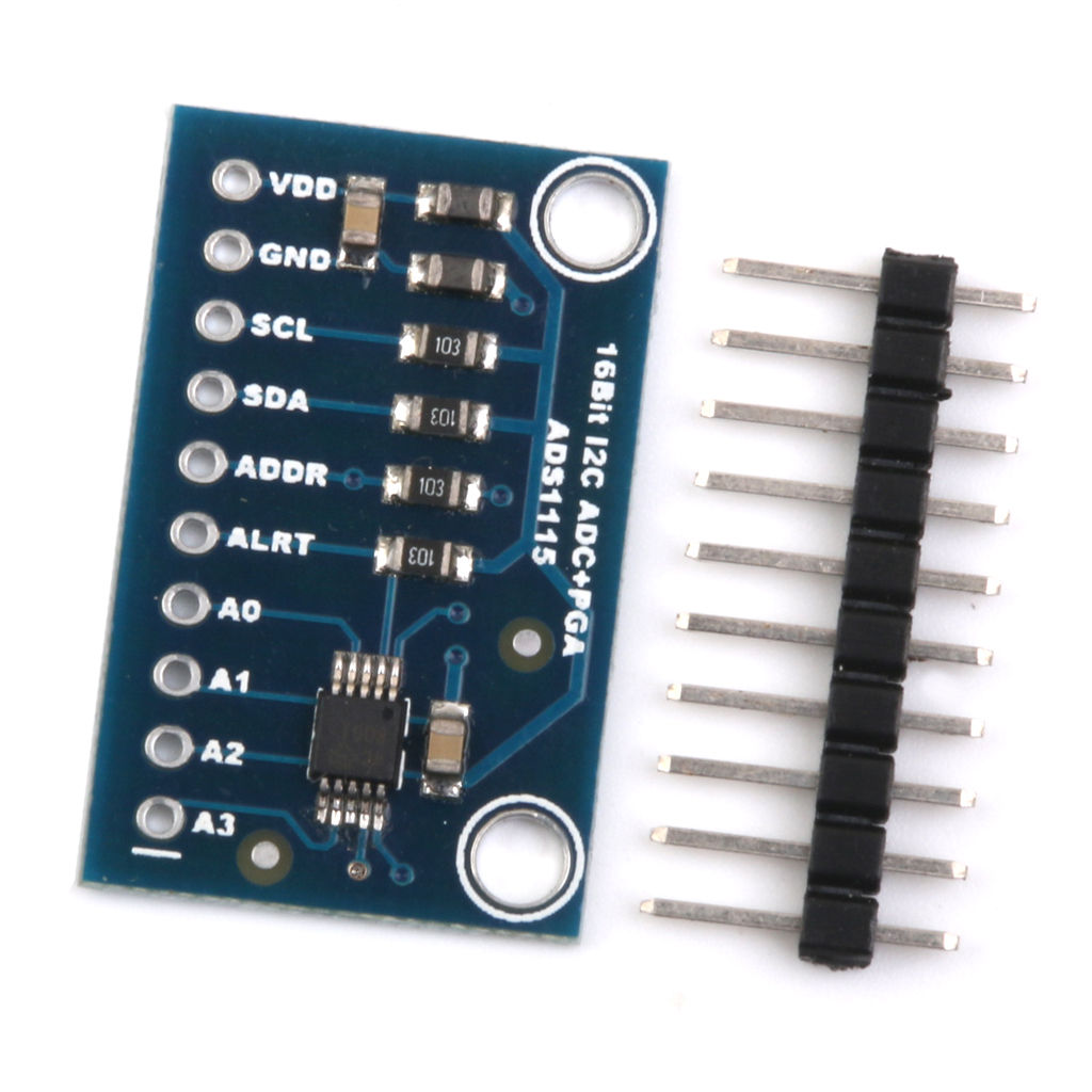 Buy Ads1115 Module 16 Bit I2C Adc 4 Channel With Gain Amplifier For ...