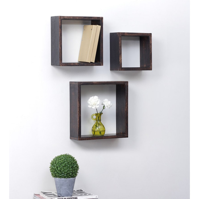 Home Decor Premium Solid Wood Shelf Rack Wall Bracket handicrafted by Desi Karigar