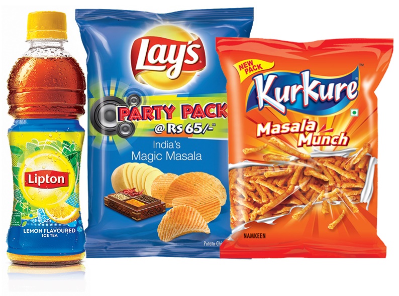 Buy Kurkure + Lipton Ice Tea + Lays Potato Chips Combo Online ₹105 from ShopClues