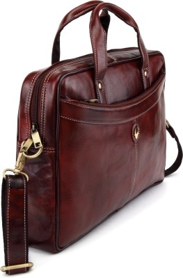 Wildhorn 14 Inch Laptop Messenger Bag Brown