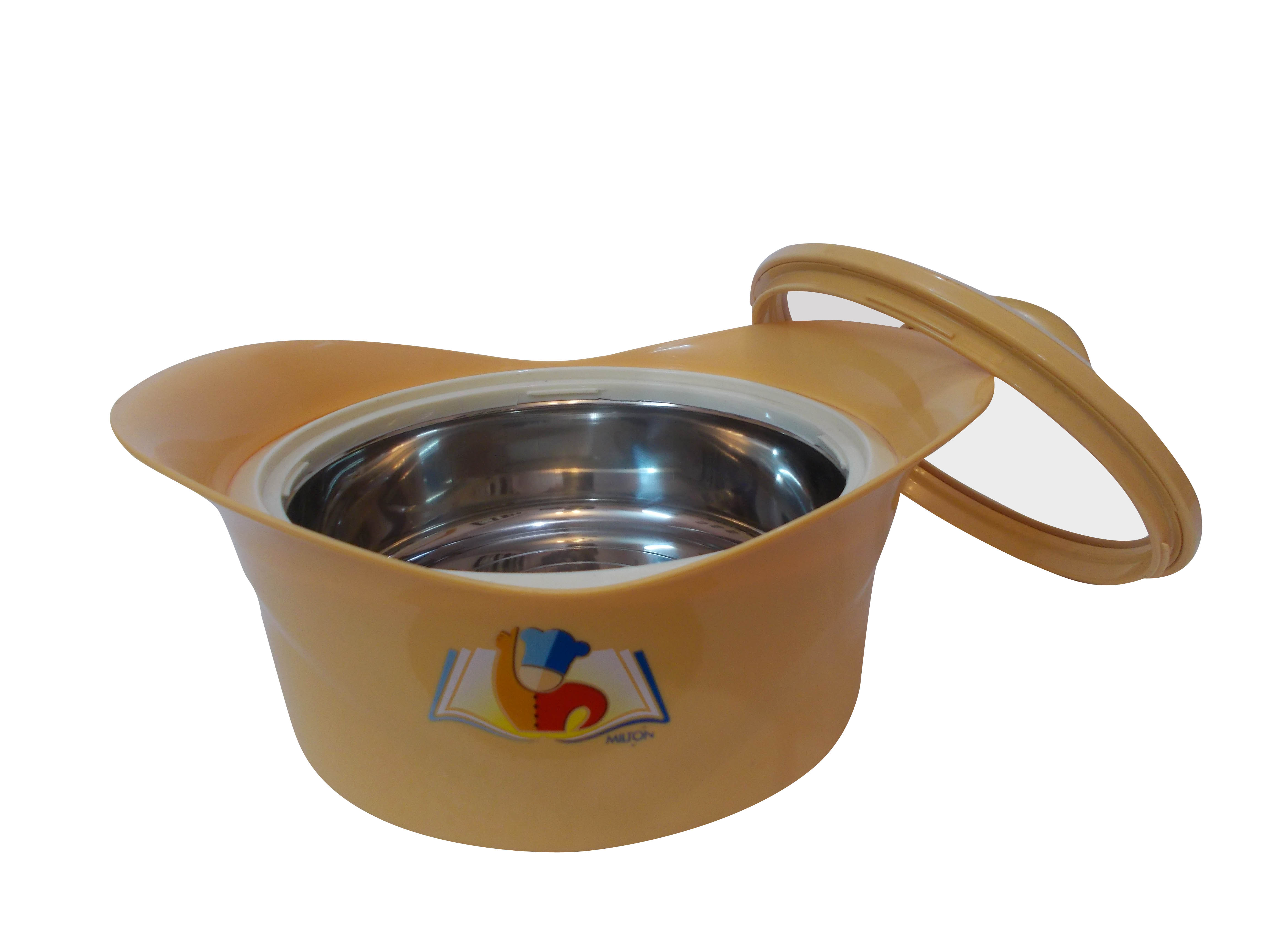 Buy Milton Regalia 2500ml insulated Casserole with Glass Lid Yellow
