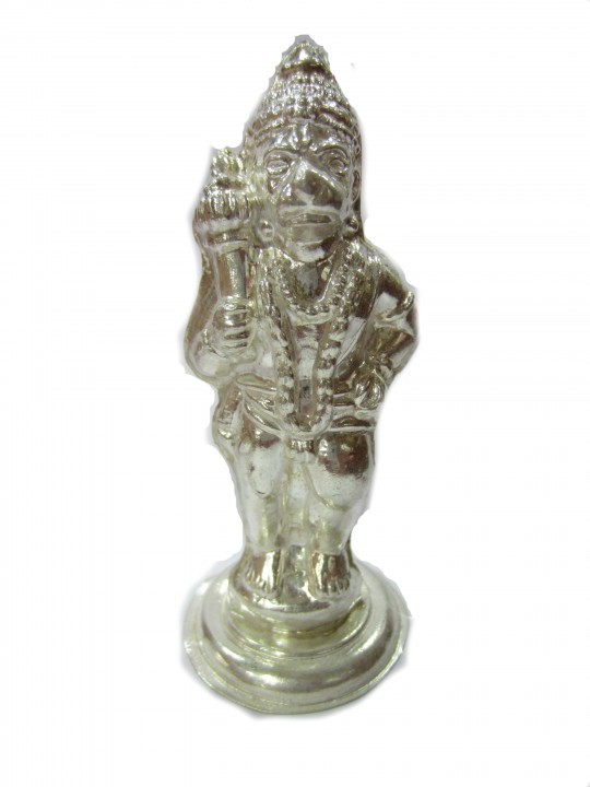 Buy Pure Silver Hanuman Idol Online ₹1790 from ShopClues