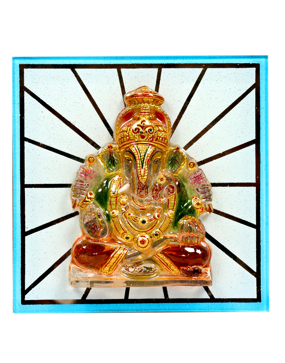 buy-kanch-mall-glass-multicolour-cute-ganesha-idol-kanch-14-online