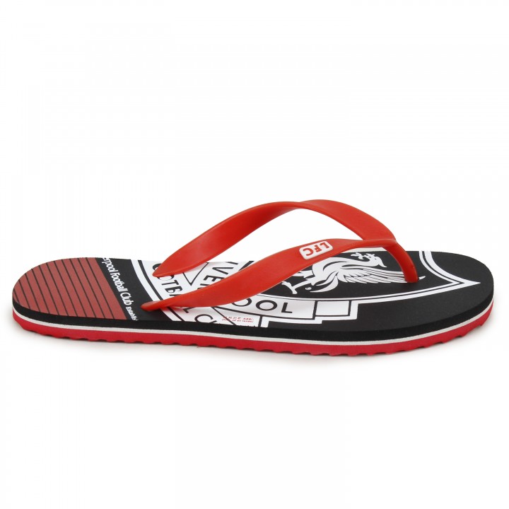 Buy Liverpool FC Black and White Mens Flip Flops Online @ ₹399 from ...