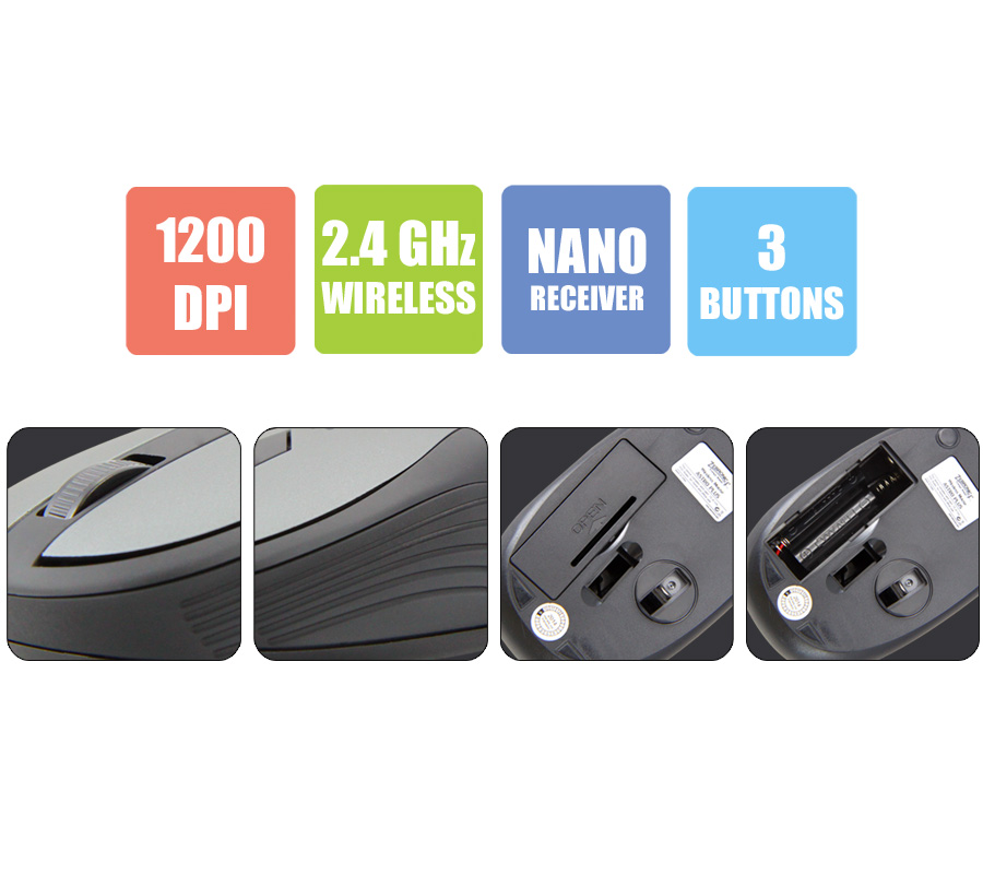 Buy zebronics astro plus wireless mouse (1 year mfg warranty) Online