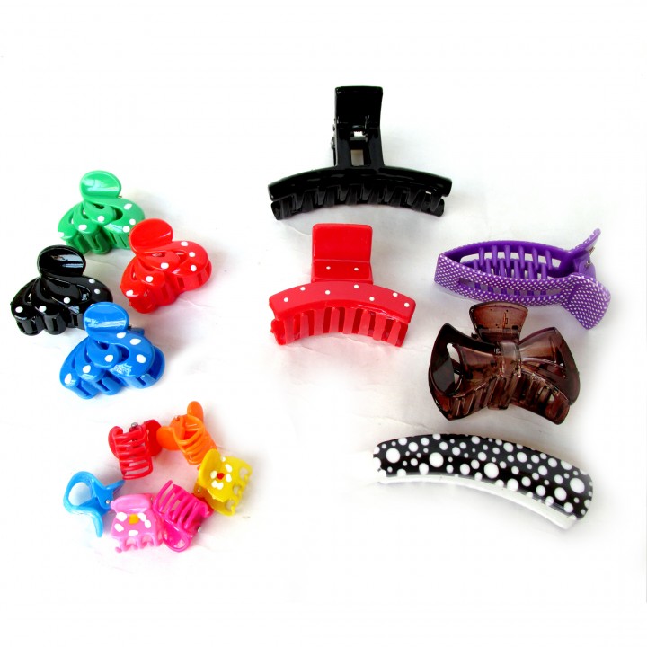 Buy 15 pcs Hair Clips/ Hair Clutcher in 7 Different Types , Useful item