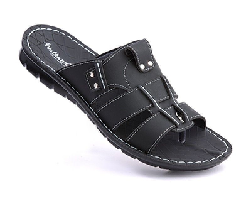 Buy Vkc Men's Black Flip Flops Online @ ₹358 from ShopClues