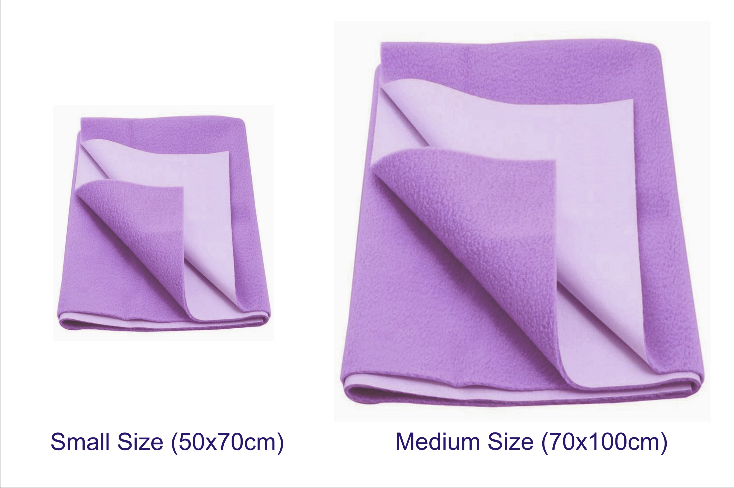 Buy Purple Baby Dry Sleeping Mat Combo Small and Medium (Set of 2) Online ₹486 from ShopClues