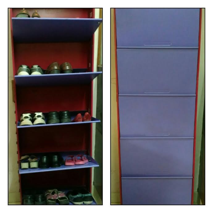 Buy Wall Mounted Shoe Rack Space Saver Online @ ₹6000 from ShopClues