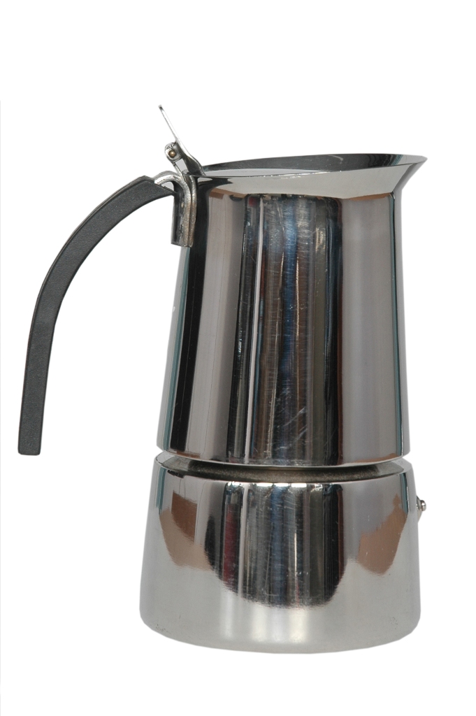 Italian Stovetop Percolator Espresso Coffee Brew Maker Mini Hand Mocha Aluminium Moka Pot Set For Home Camping