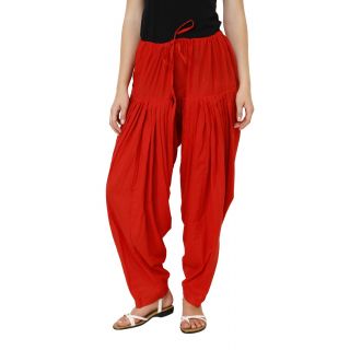 PISTAA'S RED Full Cotton Patiala Salwar Prices in India- Shopclues ...