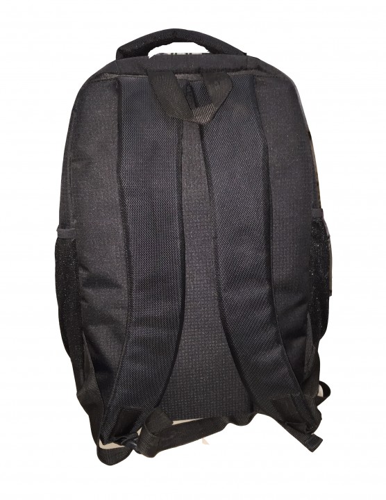 black blue backpack