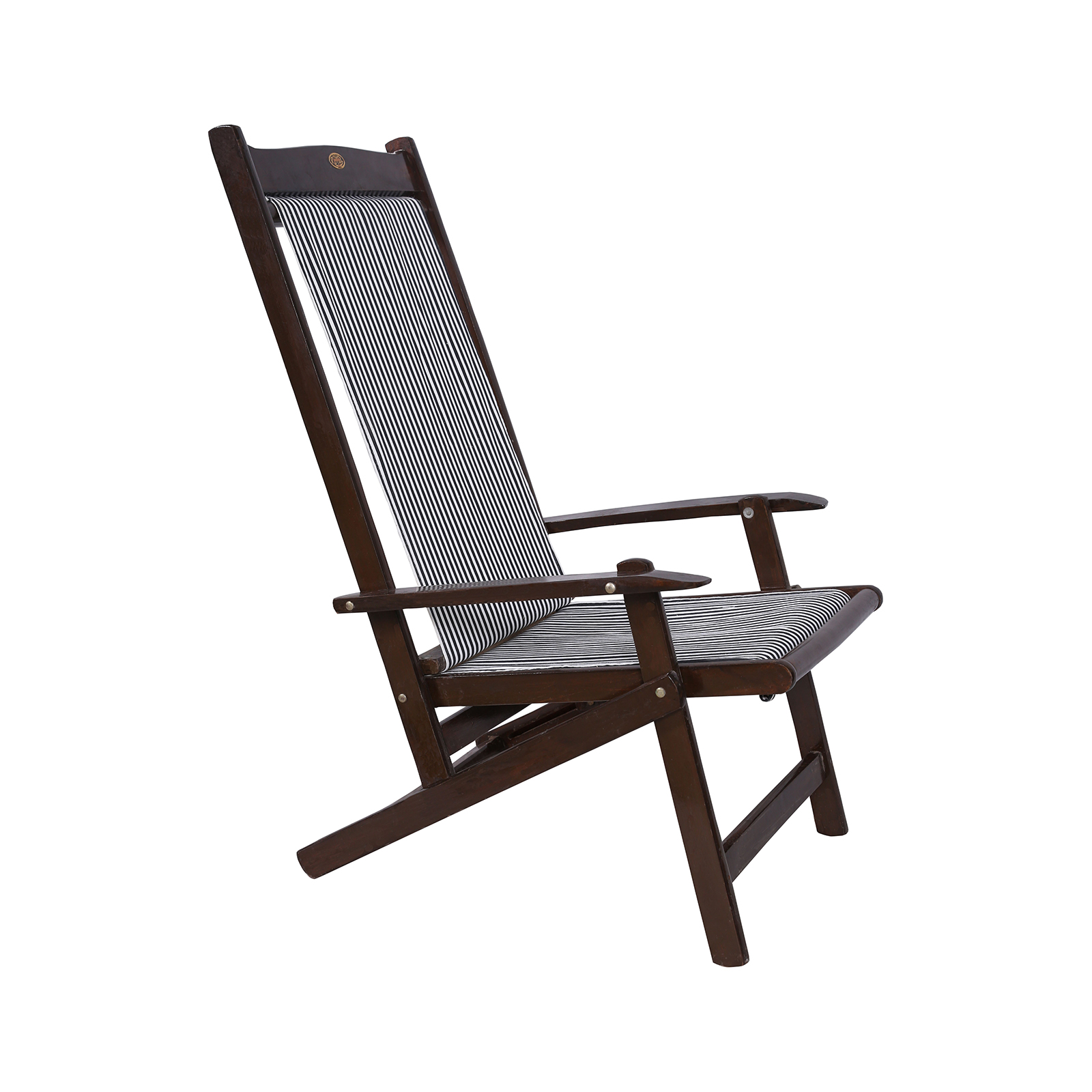 Buy Royal Easy chair high back Walnut chair Online ₹2700 from ShopClues