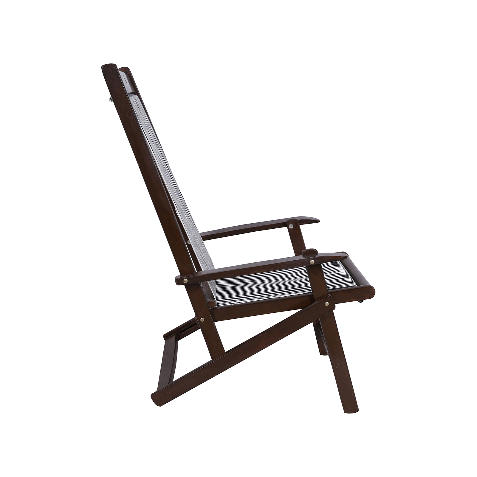Buy Royal Easy chair high back Walnut chair Online ₹2700 from ShopClues