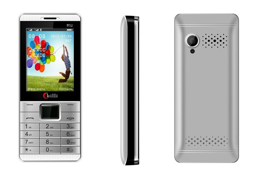 Buy Chilli-B02 Dual Sim GSM with Facebook Multimedia Camera Mobile ...