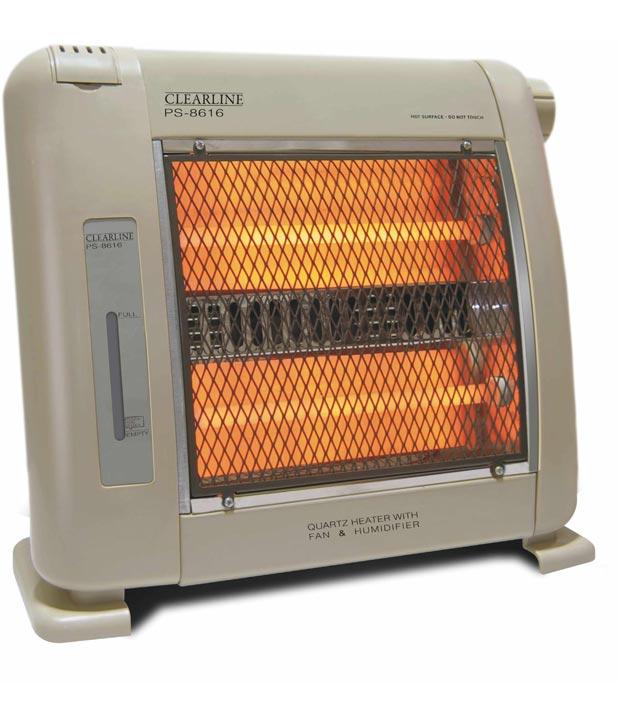 Clearline 900 Quartz Heater With Humidifier Ps8616 Room Heater Grey
