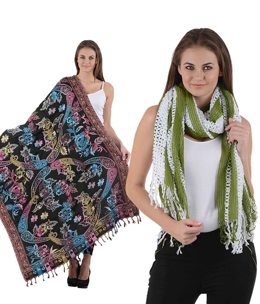 Multi Color Stole ss61