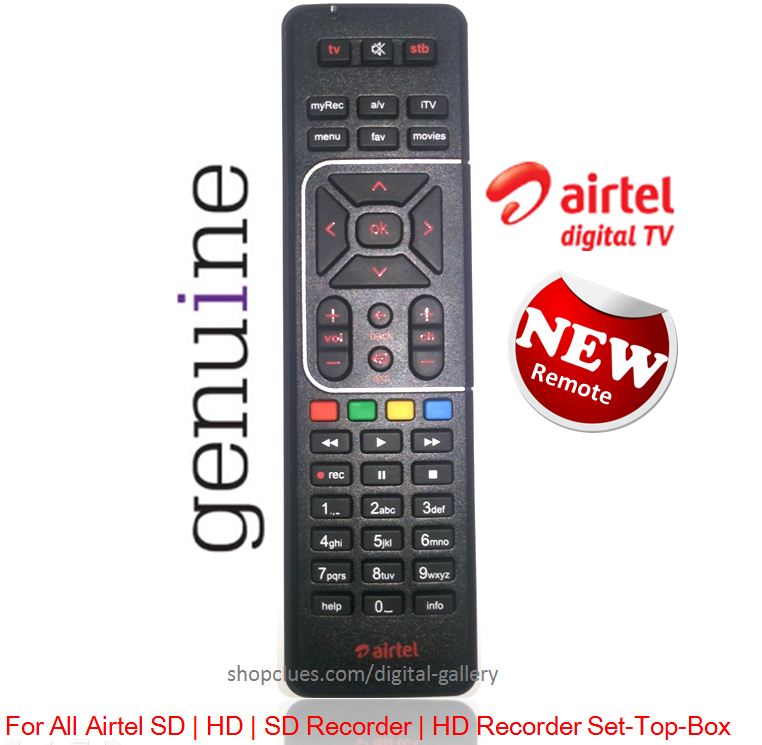 Airtel Dish Tv Remote Original at Michael Hollins blog