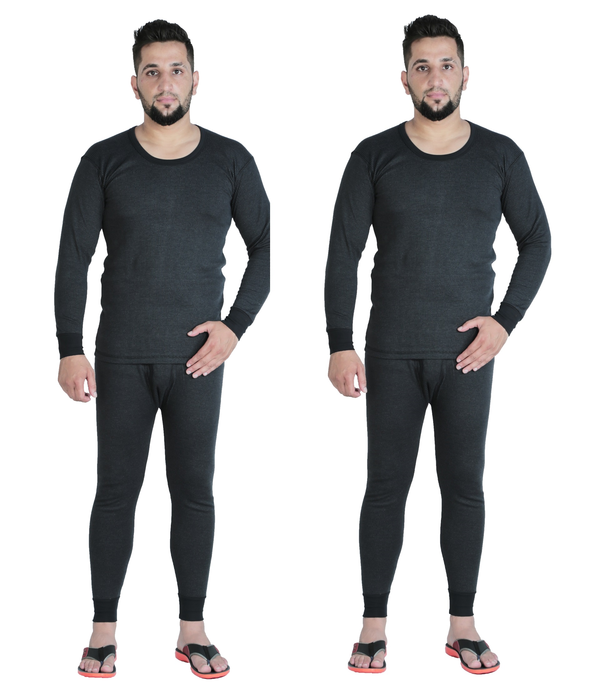 Buy BODYSENSE BLACK THERMAL SET FOR MEN ( PACK OF 2 SET ) Online ...