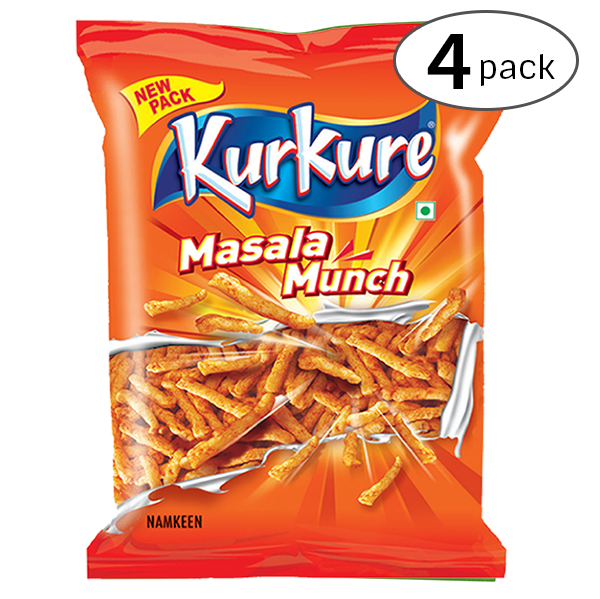 Buy Kurkure Namkeen - Masala Munch - 100G Pack (Pack Of 4) Online @ ₹80 ...