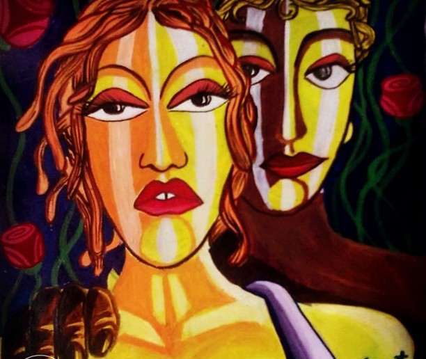 Buy Acrylic painting Oil Paintings with frame Online ₹1230 from ShopClues