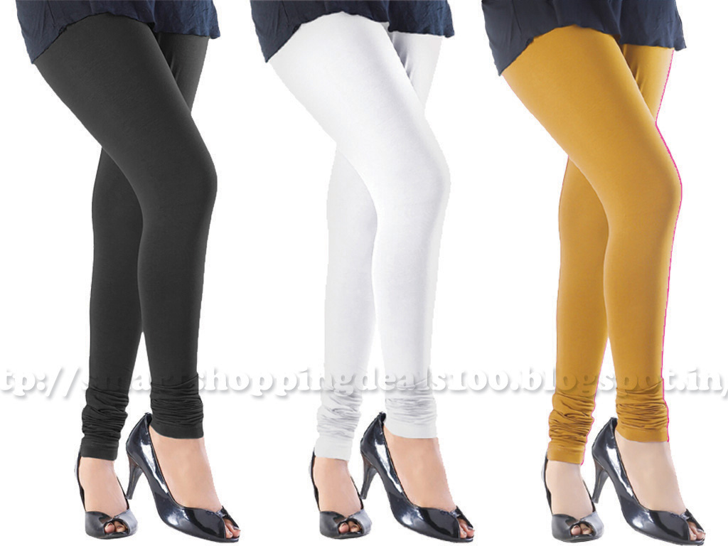 LEGGINGS PACK OF 3 COMBO STRETCHABLE 2 V4RY LOWE5T PRICE Prices in