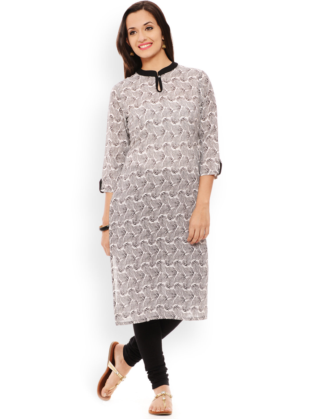 Buy Patola Multicolor Printed Rayon Straight Kurti Online @ ₹999 from ...