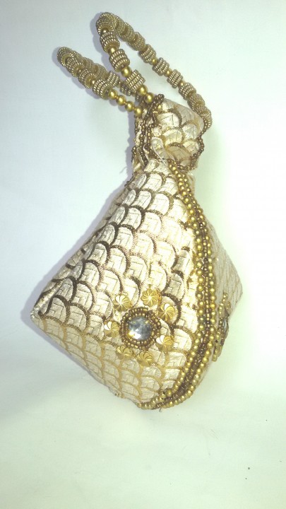 golden potli bag