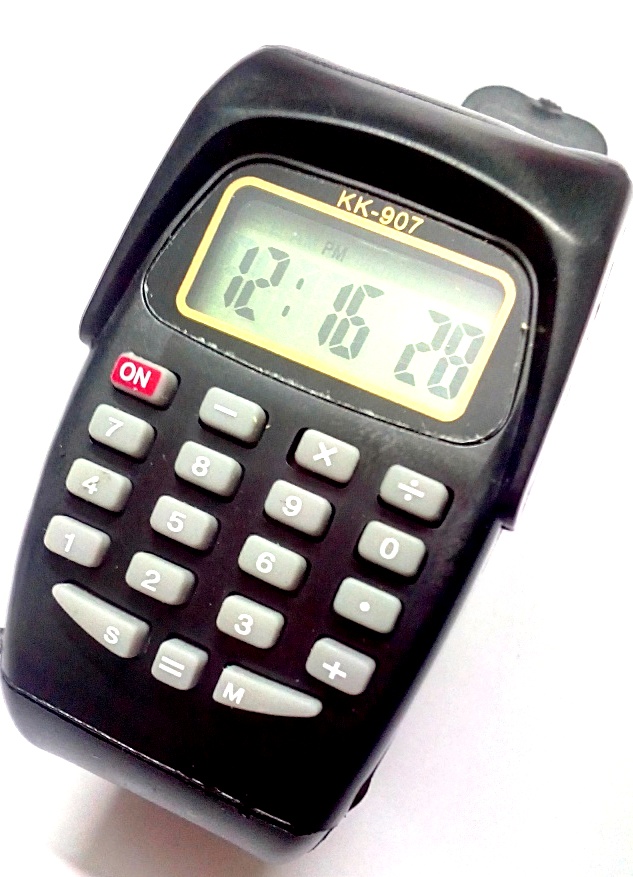 Sports Wrist Digital Calculator Watch For Children Student Maths Exam ...