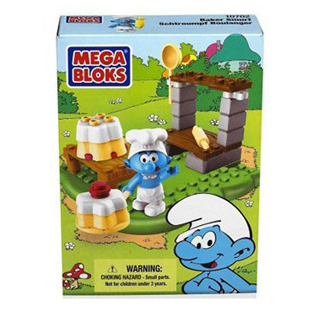 mega bloks the smurfs