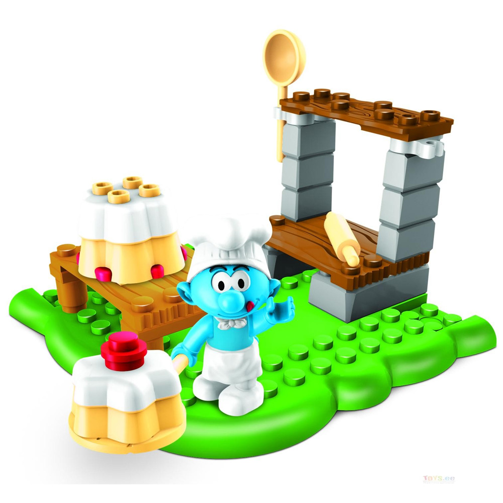 mega bloks the smurfs
