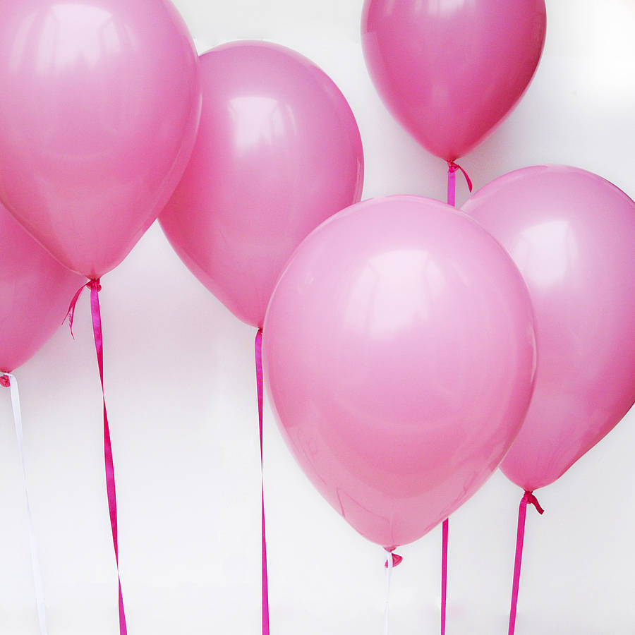 Buy Beautiful Party Balloons PINK Color Big Size Pack of 25 Online ...