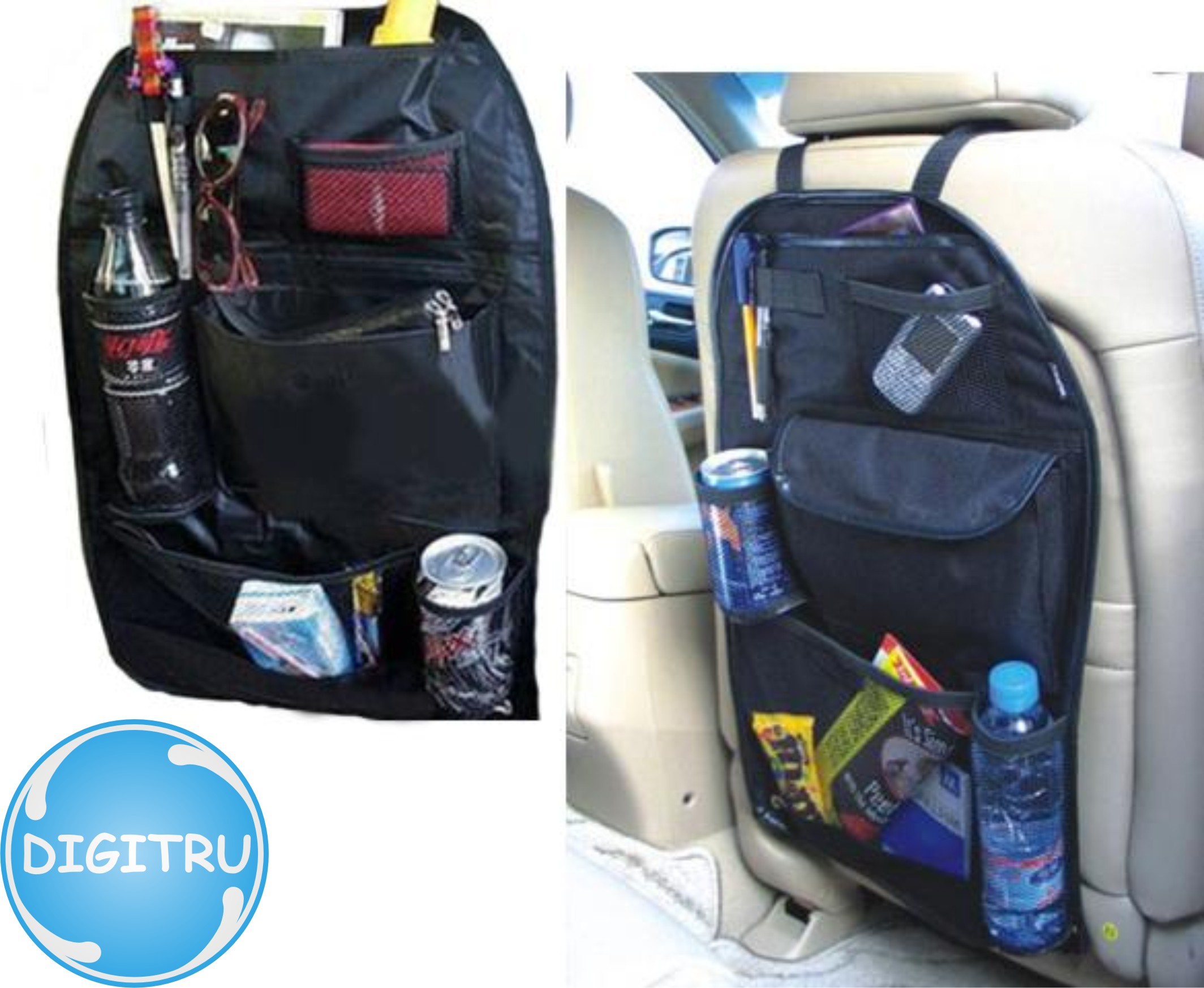 Online Car Back Seat Hanging Organizer Holder Storage Bag Multi Pockets Prices Shopclues India