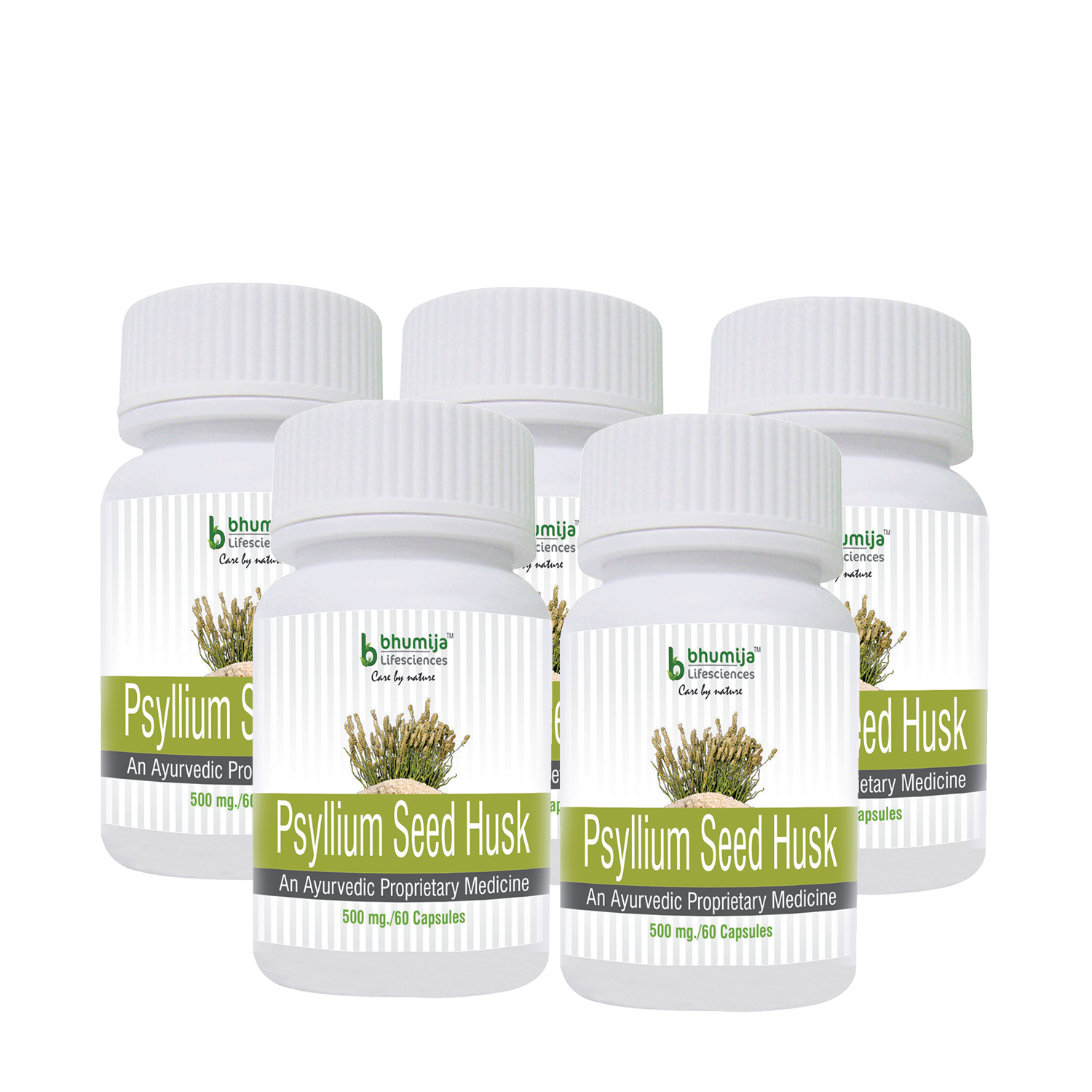 Buy Psyllium Husk (Isabgol) Capsules 60s Relief from Constipation