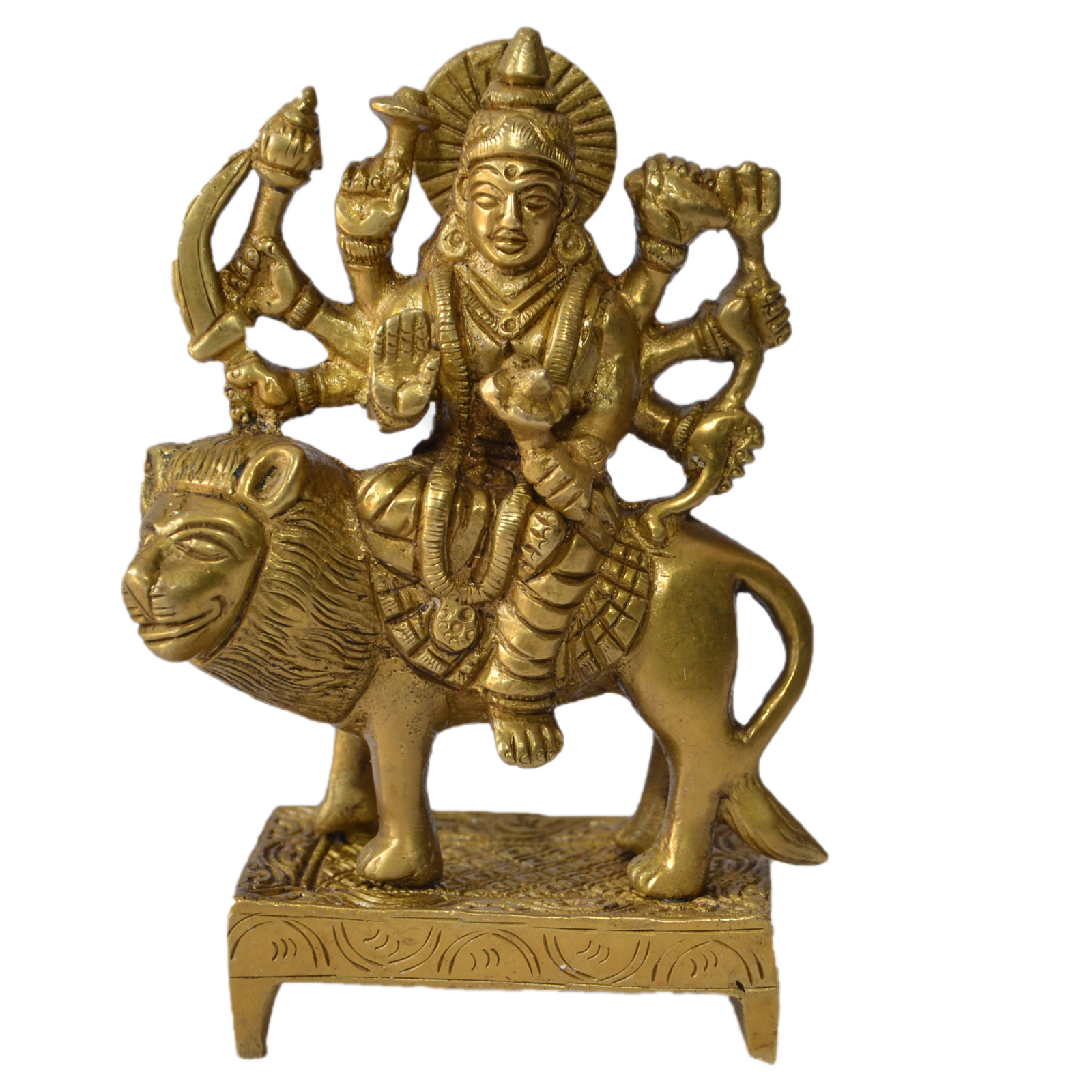 Buy Astha Dhatu Maa Durga Statue By Pandit NM Shrimali Online @ ₹3100 ...