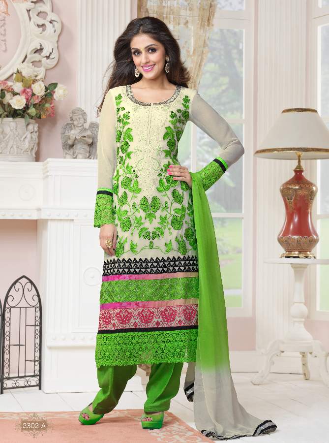 Shop Moksh Fashions Magnetic Off White Colored Suit Online - Shopclues