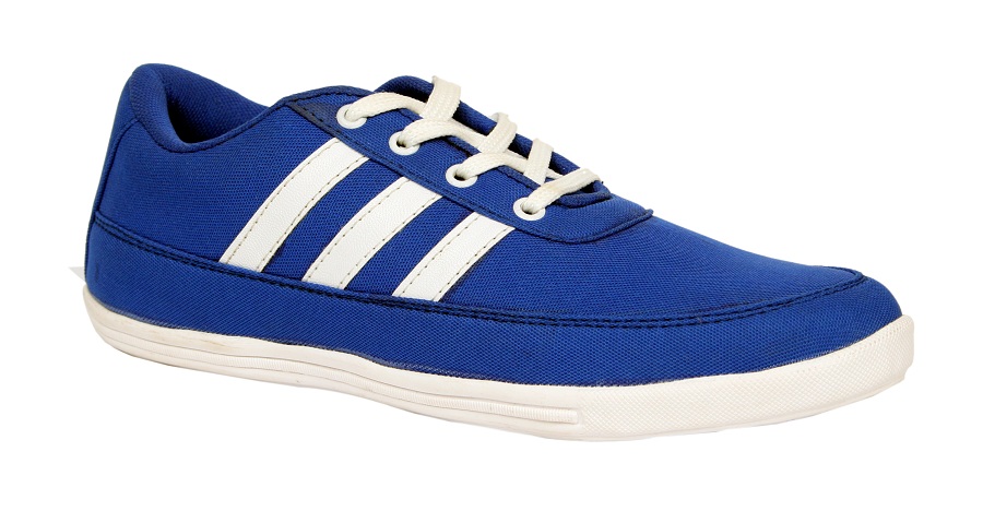 Buy Sukun Mens Blue And White Lace Up Smart Casuals Shoes Online ₹699 From Shopclues 1379