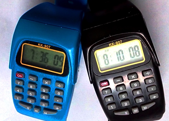 touch screen calculator watch